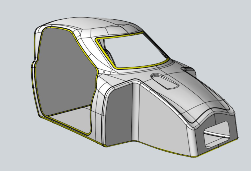 Wzmocnione obszary przetłoczeń okna i drzwi