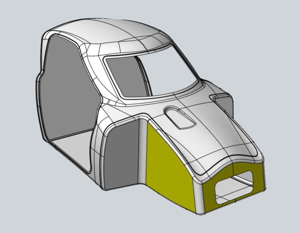 Wzmocnienie obszaru zawieszenia przedniego